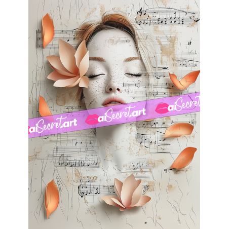 Poster - Music_Flower by Willow Wisdom