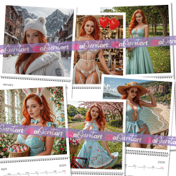 Calendar 2025 - Linda Red