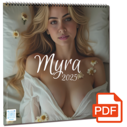 Digital Calendar 2025 - Myra