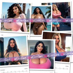 Calendar 2025 - Bimbos of rdf.ai.art