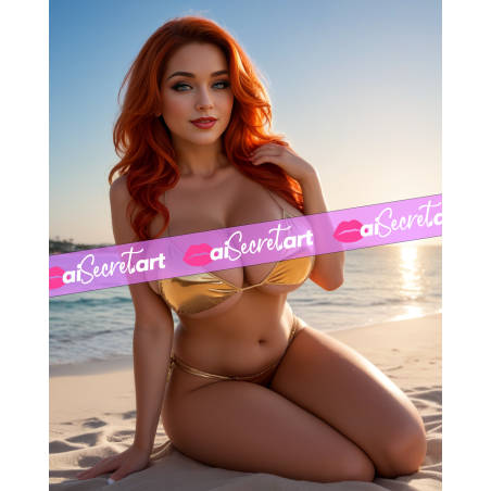 Poster (5 variants) - Vai - Gold bikini A