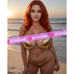 Poster (6 variants) - Vai - Gold bikini B