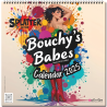 Calendar 2025 - Splatters by Bouchy AI Art